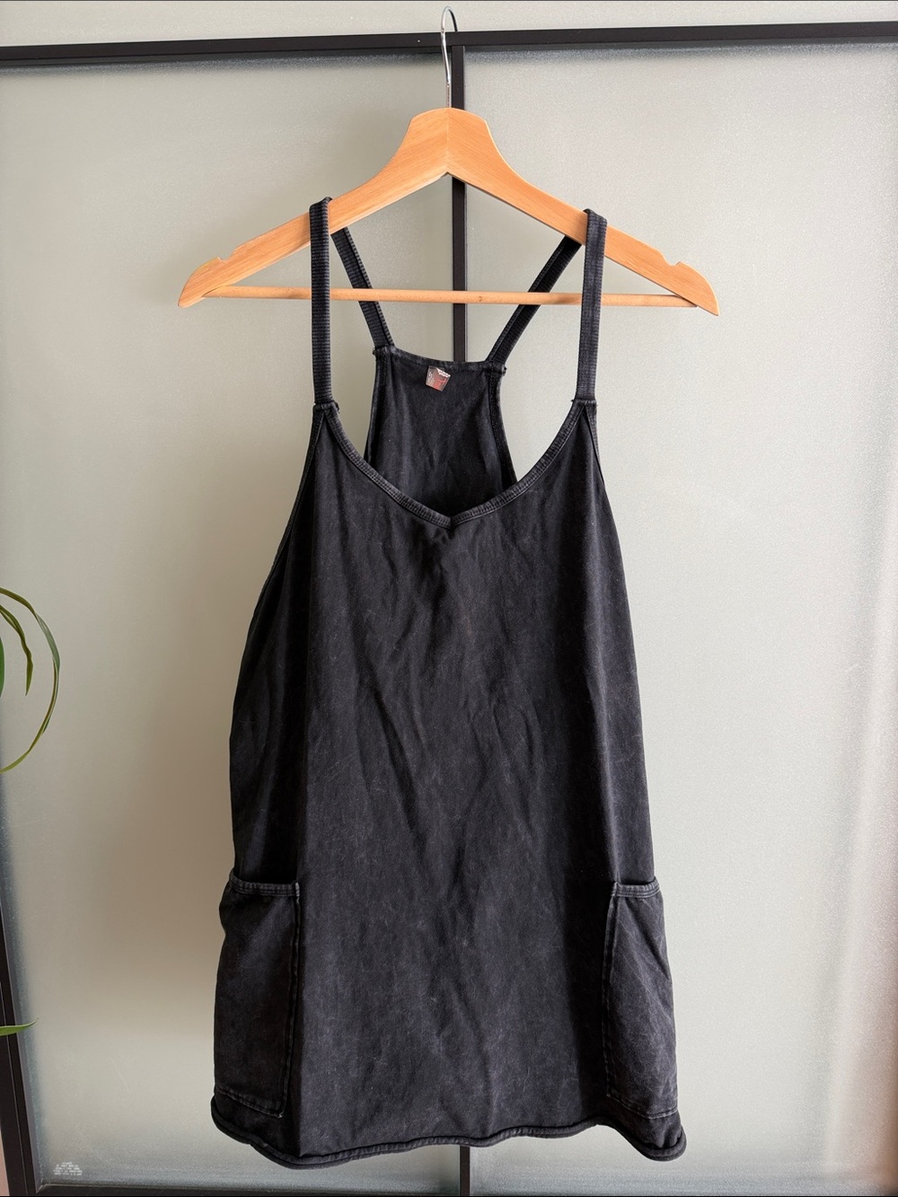 Free People Black Romper with built in shorts